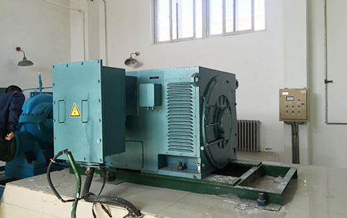 定海某水电站工程主水泵使用我公司高压电机